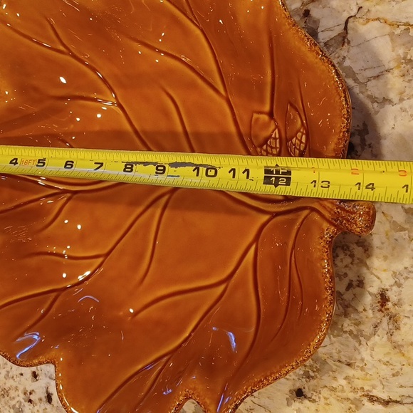 Pottery Barn Thanksgiving/Fall platter/bowl - Picture 5 of 7